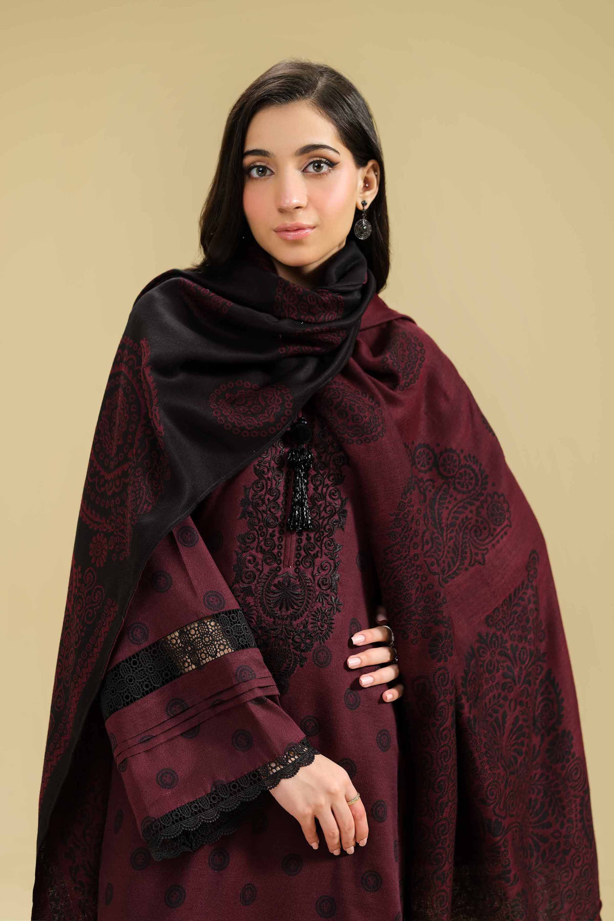 nishat wool shawl 2021